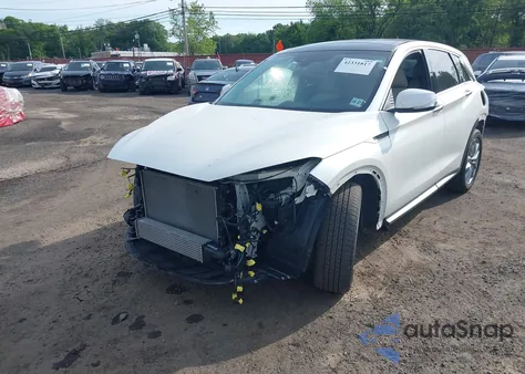 2022 Infiniti Qx50 Luxe Awd z USA, uszkodzony, nr VIN 3PCAJ5BBXNF119809
